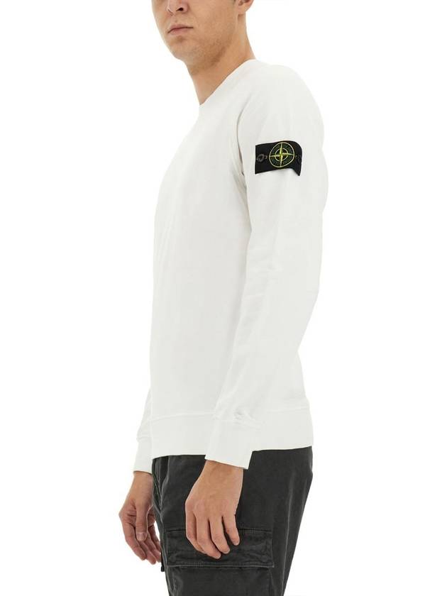 Stone Island Cotton Sweatshirt - STONE ISLAND - BALAAN 4