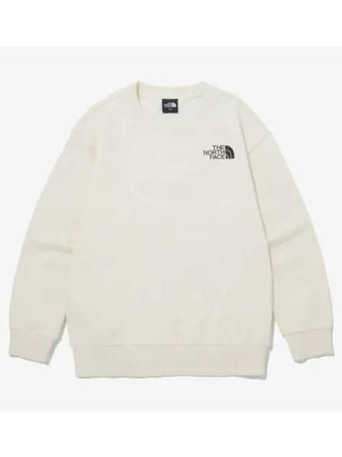 The North Face KIDS Essential Sweatshirt NM5MQ50T CRE - THE NORTH FACE - BALAAN 1