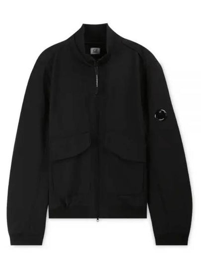 Shell-R Bomber Jacket Black - CP COMPANY - BALAAN 2