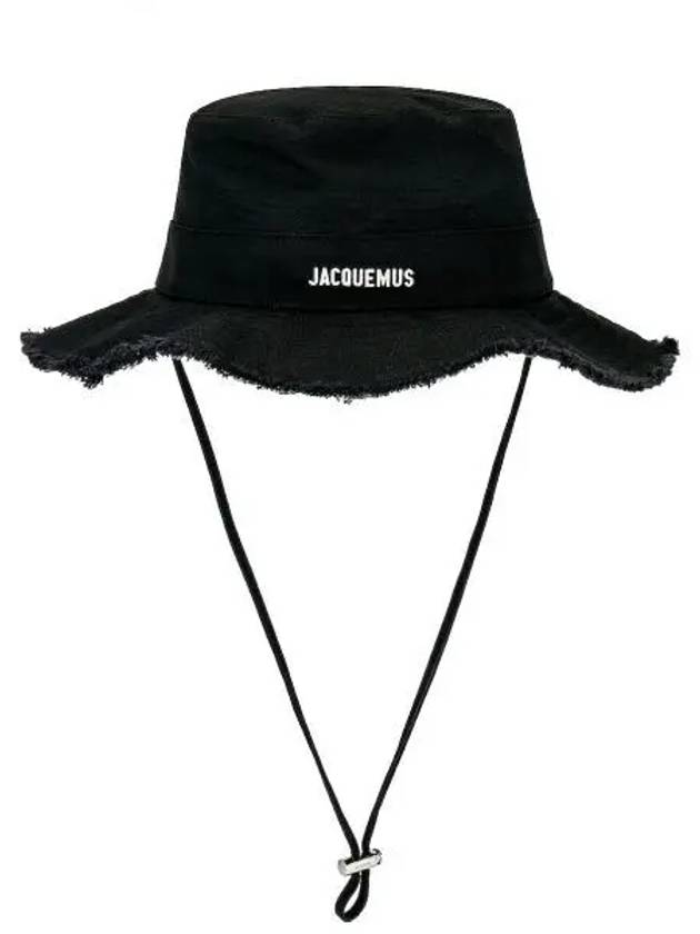 Le Bob Artichaut Bucket Hat Black - JACQUEMUS - BALAAN 2