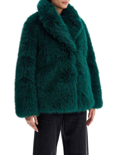 short hunter coat in faux fur - STAND STUDIO - BALAAN 2