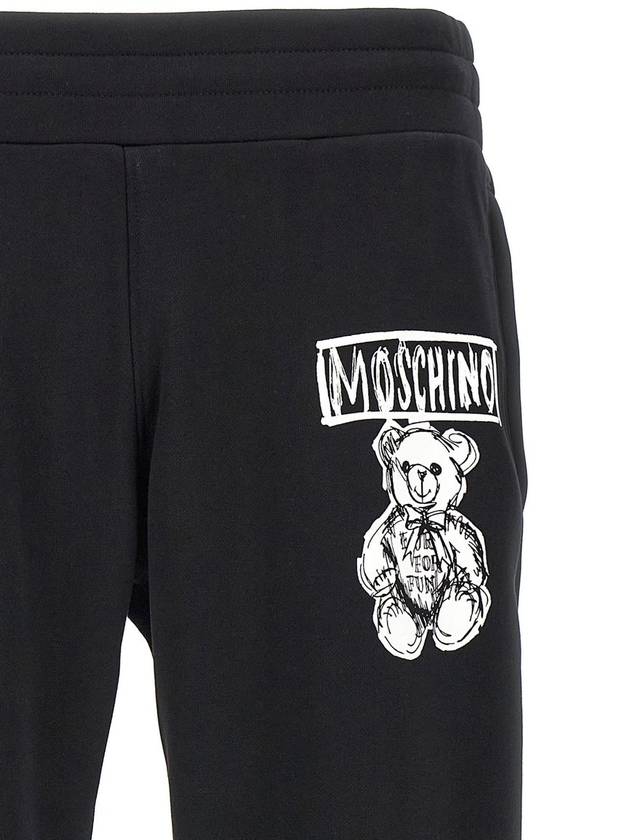 Moschino Logo Print Joggers - MOSCHINO - BALAAN 3