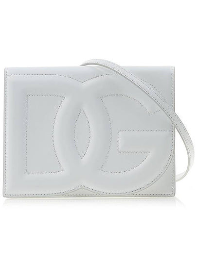 DG Logo Embossed Cross Bag White - DOLCE&GABBANA - BALAAN 2