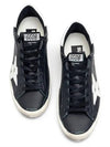 Superstar White Tab Sneakers Black - GOLDEN GOOSE - BALAAN 3