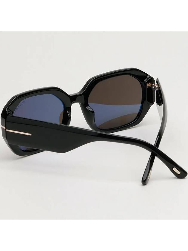 Sunglasses TF917 01A VERONIQUE 02 Horn rimmed black square - TOM FORD - BALAAN 4