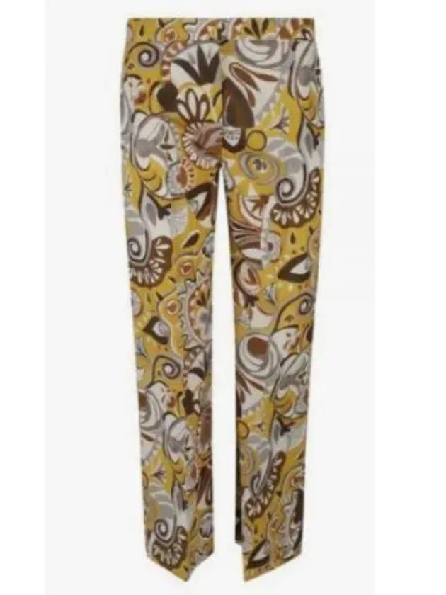 Richia Cotton Straight Pants - MAX MARA - BALAAN 2