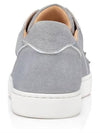 Vieira Spike Low Top Sneakers Grey - CHRISTIAN LOUBOUTIN - BALAAN 4