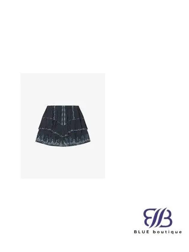 SS24 Maran Etoile JOCADIA Shorts Black SH0021FB B1J15E - ISABEL MARANT - BALAAN 2