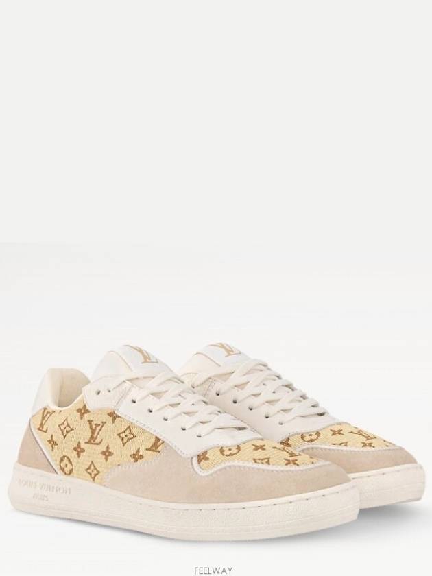 LV Stadium Low Top Sneakers Beige - LOUIS VUITTON - BALAAN 2