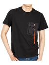 PMTEER07 BLACK Men s Short Sleeve T Shirt Regular Fit - PARAJUMPERS - BALAAN 7