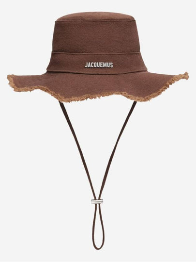 Le Bob Artichaut Cotton Bucket Hat Brown - JACQUEMUS - BALAAN 2