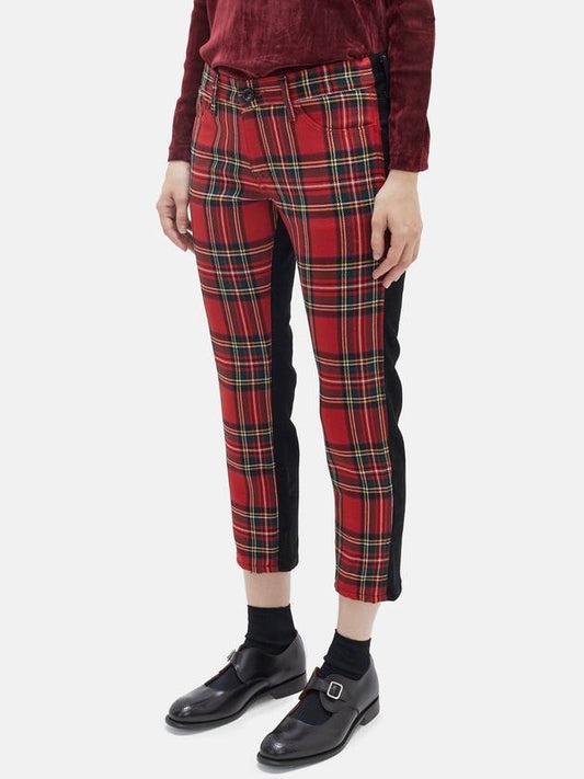 JUNYA WATANABE CHECKED TROUSERS - COMME DES GARCONS - BALAAN 1