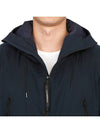 Pro Tech Hooded Jacket Blue - CP COMPANY - BALAAN 9