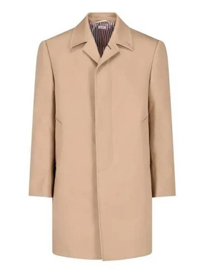 Men's Mackintosh Bal Collar Classic Single Coat Khaki - THOM BROWNE - BALAAN 2