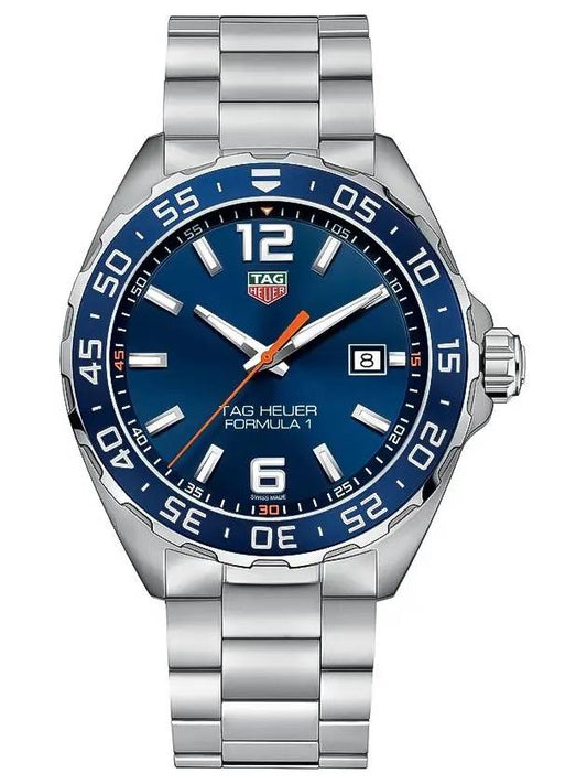 Men's Formula 1 Metal Watch Steel Alu Blue - TAG HEUER - BALAAN 2