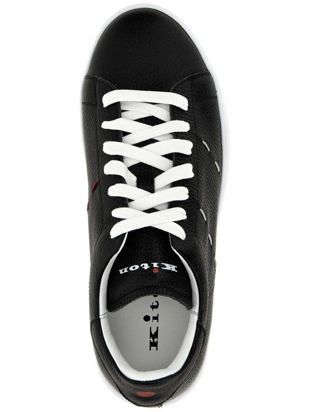 Kiton Leather Sneakers - KITON - BALAAN 4