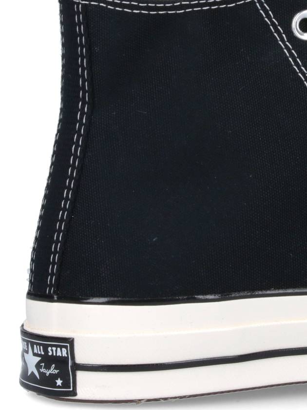 Chuck 70 Classic High Top Sneakers Black - CONVERSE - BALAAN 5