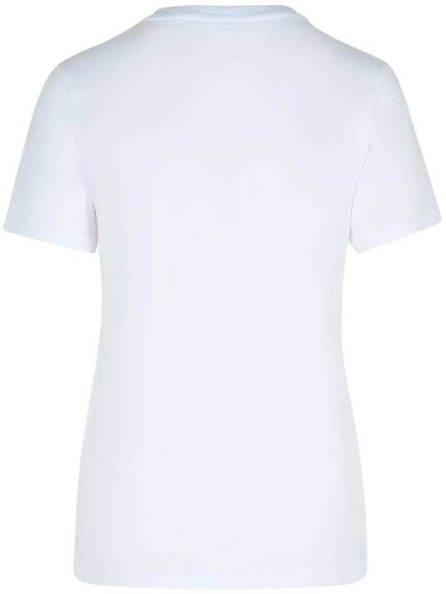 Fox Head Patch Regular Short Sleeve T-Shirt White - MAISON KITSUNE - BALAAN 4