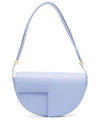 Le Petit Leather Shoulder Bag Blue - PATOU - BALAAN 2