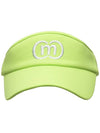 Golf Ice Cool Functional Lime White Back Banding Visor DO9222AC70-2 - DOYOUKNOWMC GOLF WEAR - BALAAN 3