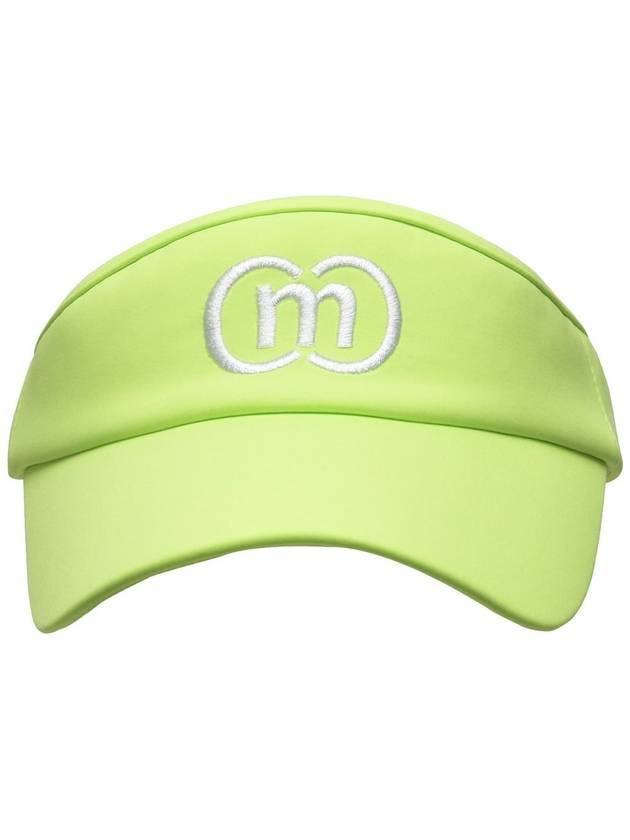 Golf Ice Cool Functional Lime White Back Banding Visor DO9222AC70-2 - DOYOUKNOWMC GOLF WEAR - BALAAN 3