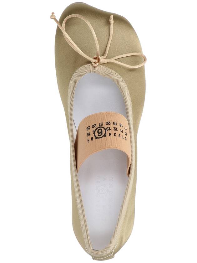 MM6 Maison Margiela Flat shoes Beige - MAISON MARGIELA - BALAAN 5