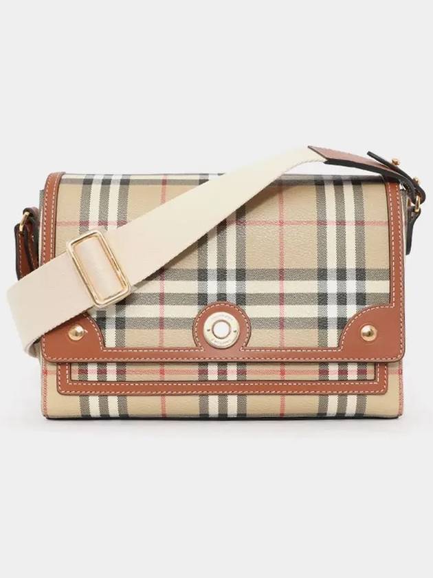 Note Cross Bag Beige - BURBERRY - BALAAN 4