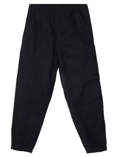 Ghost Piece O Ventile Cotton Cargo Straight Pants Black - STONE ISLAND - BALAAN 2