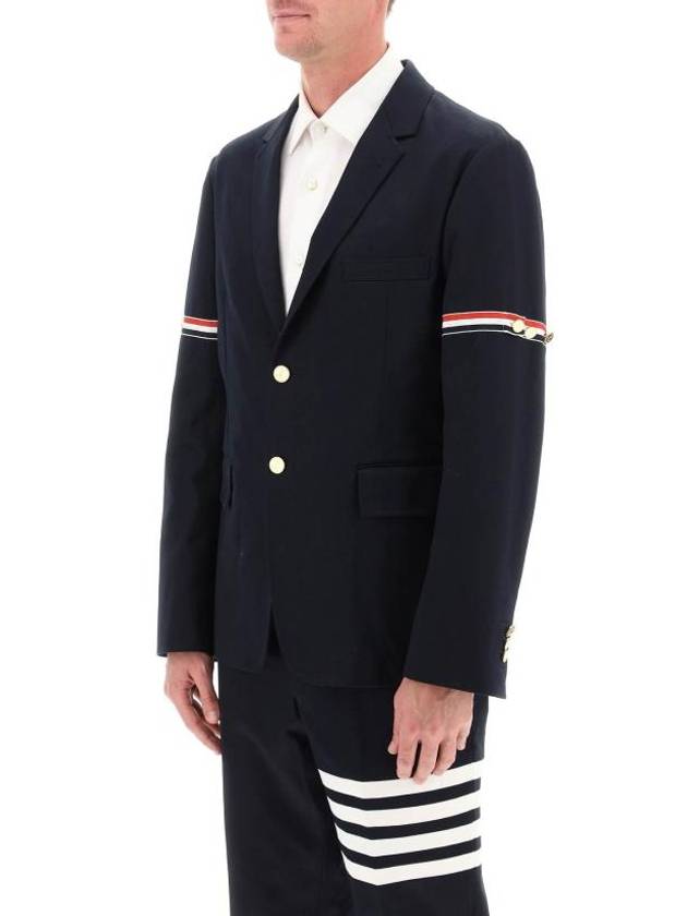 Armband Unconstructed Classic Jacket Navy - THOM BROWNE - BALAAN 5