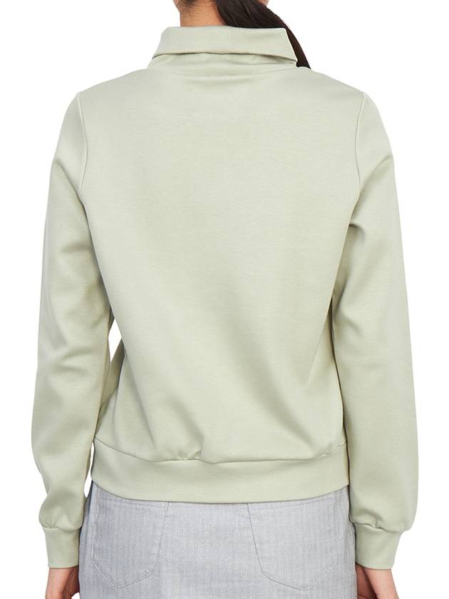 Women's Gimme Mock Neck Sweatshirt Khaki - HORN GARMENT - BALAAN 5