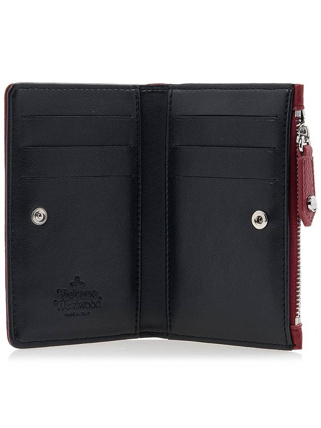 Slim Flat Card Wallet Red - VIVIENNE WESTWOOD - BALAAN 11