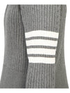 Baby Cable Cotton 4 Bar Crew Neck Knit Top Grey - THOM BROWNE - BALAAN 11