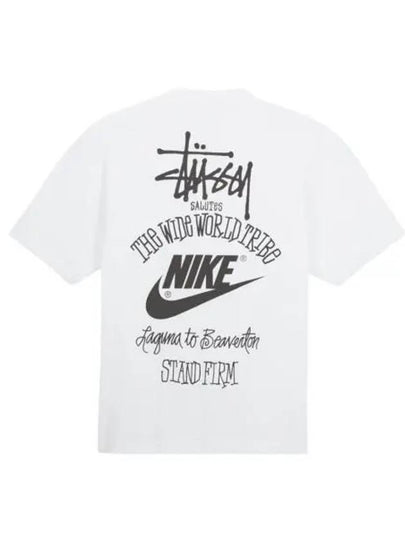 Graphic Short Sleeve T-Shirt White - NIKE - BALAAN 2