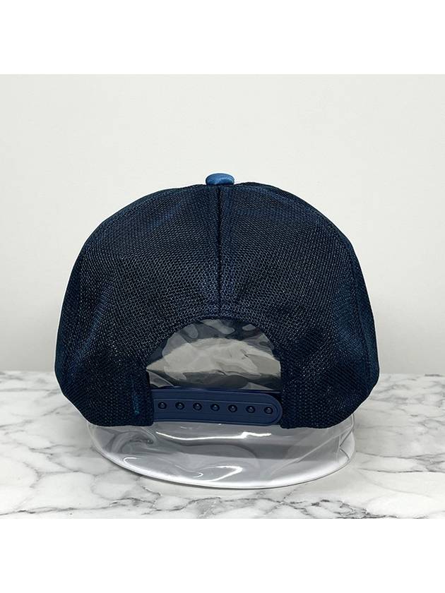 Logo Mesh Bucket Hat Blue - ACNE STUDIOS - BALAAN 5