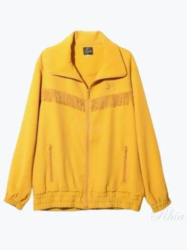 24 Fringe Track Jacket Yellow OT198 - NEEDLES - BALAAN 1