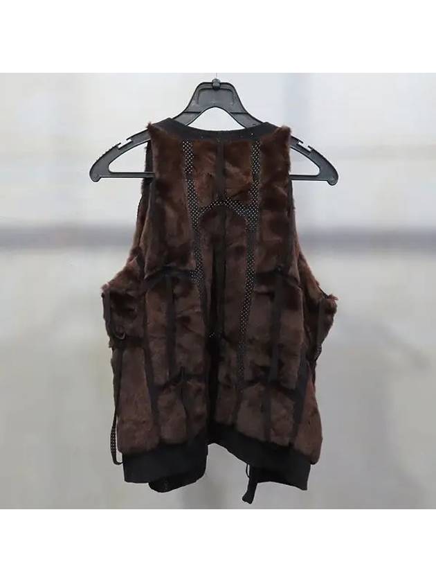 Smith Market Used Luxury Brown Vest Women s Clothing - LOEWE - BALAAN 4