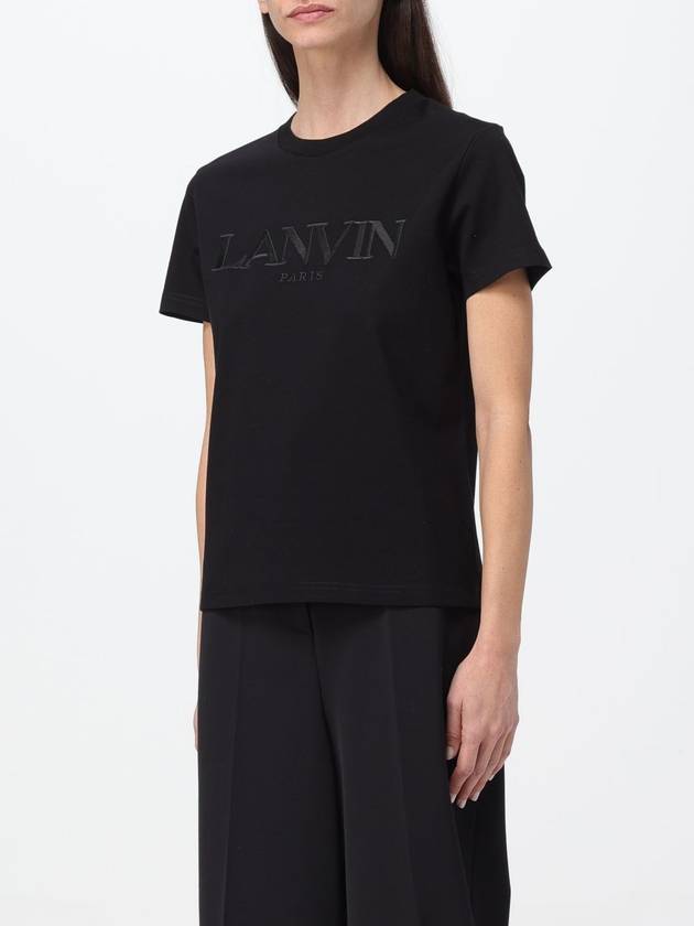 T-shirt con logo Lanvin - LANVIN - BALAAN 4