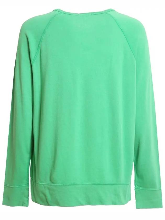 Men's Pony Logo Crew Neck Sweatshirt Green - POLO RALPH LAUREN - BALAAN 4