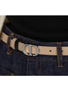 30 Montaigne Reversible Belt Black Biscuit Smooth - DIOR - BALAAN 8