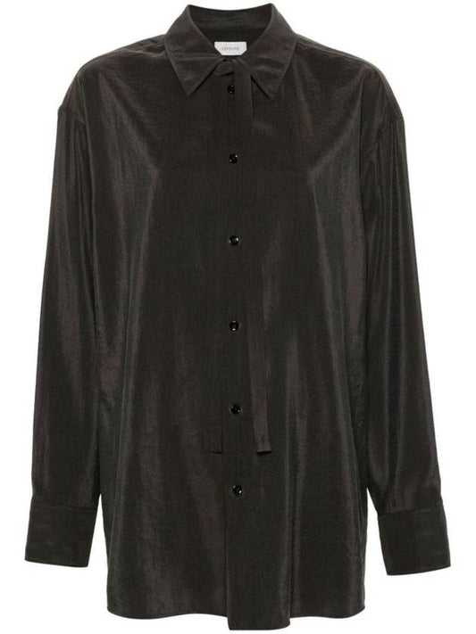 Button Up Silk Blend Shirt SH1051LF208 - LEMAIRE - BALAAN 1