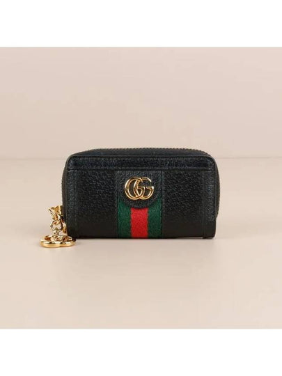 Ophidia Key Card Holder Black 523157 DJ2DG 1060 - GUCCI - BALAAN 2