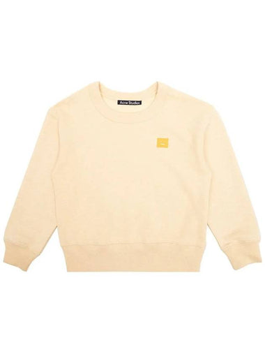 Kids Face Patch Sweatshirt DI0020 DAG - ACNE STUDIOS - BALAAN 1