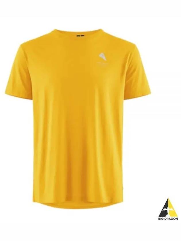 Luna Maker SS Tee Man Pure Yellow 20686M21 455 - KLATTERMUSEN - BALAAN 2