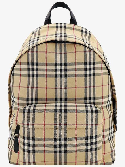 24 ss Nylon Backpack WITH Vintage CHEC Motif 8084113A7026 B0650980185 - BURBERRY - BALAAN 1