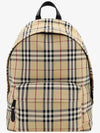 Vintage Check Motif Nylon Backpack Beige - BURBERRY - BALAAN 1