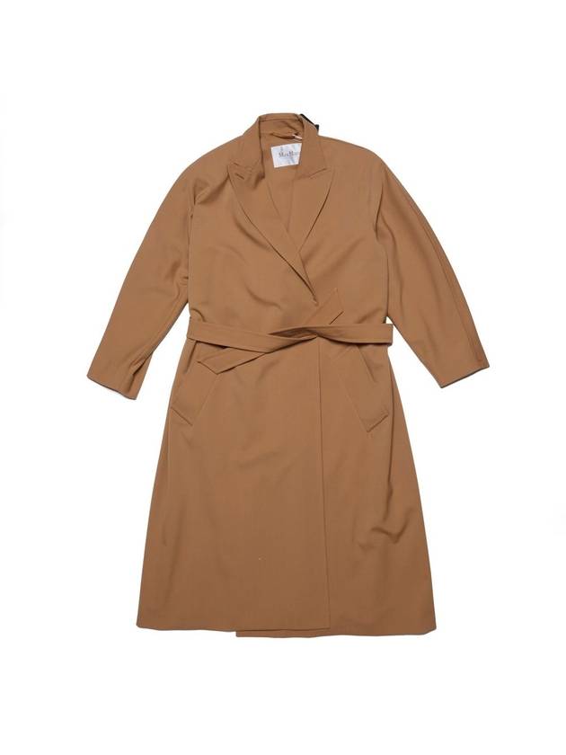 Otico Wool Single Coat Camel - MAX MARA - BALAAN 2