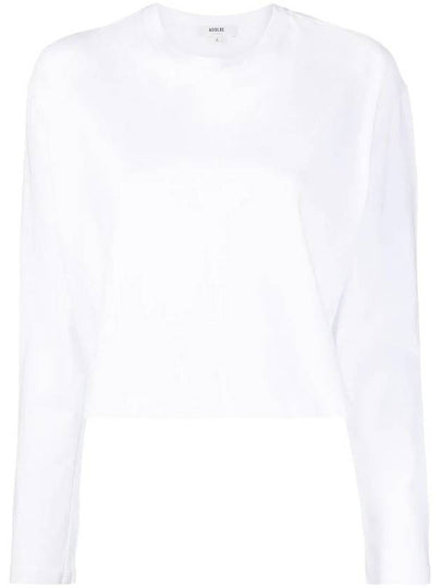 Long Sleeve T-Shirt A7209 1507 WHT - AGOLDE - BALAAN 2