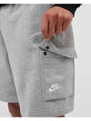 Sportswear Club Cargo Shorts Grey - NIKE - BALAAN 4