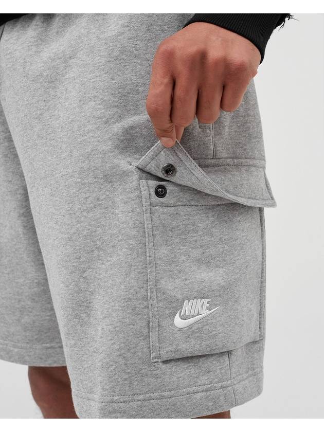 Sportswear Club Cargo Shorts Grey - NIKE - BALAAN 4