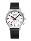 Men's Leather Wrist Watch Chrono MSD.41411.LBV - MONDAINE - BALAAN 1